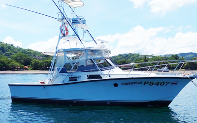 Tuna Fish boat in Papagayo