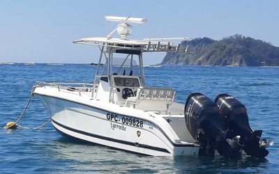 Laroche boat in Playa Samara