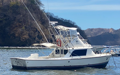 Tuna Fish boat in Papagayo