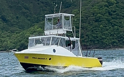 Tuna Fish boat in Papagayo