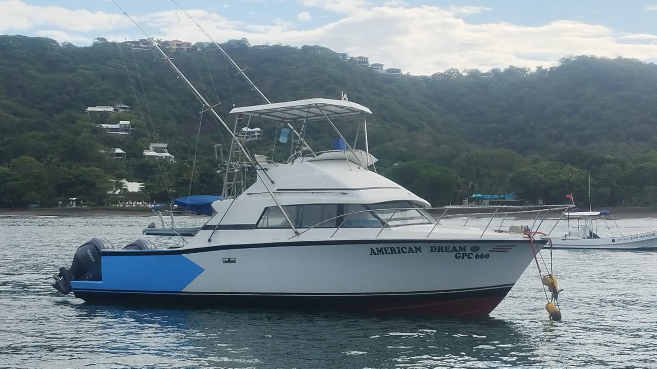 Tuna Fish boat in Papagayo