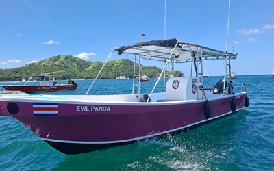 Evil Panda boat