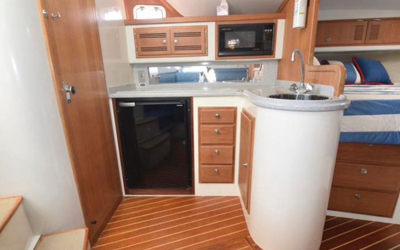 Chasin Fins boat Tamarindo