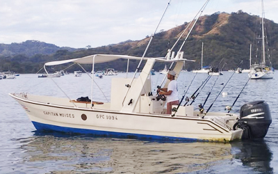 moses Tuna Fish boat in Papagayo